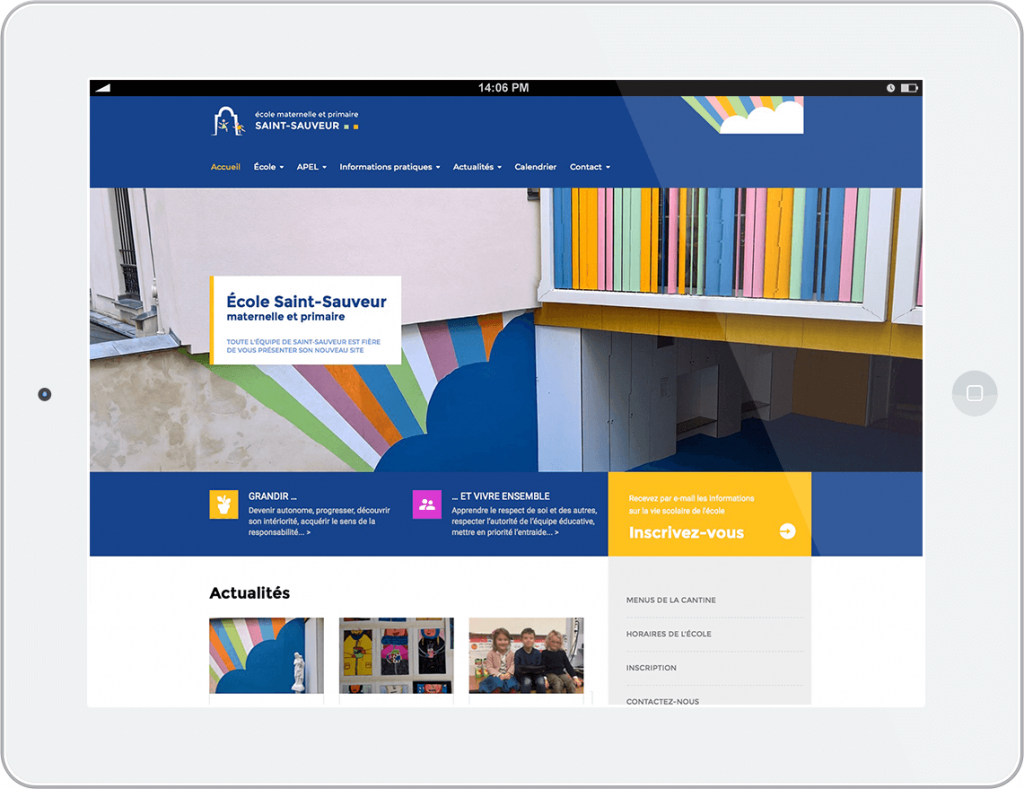 Saint-Sauveur - Site internet